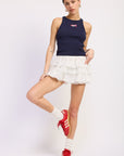 Emory Park | Lira Mini Ruffle Skort