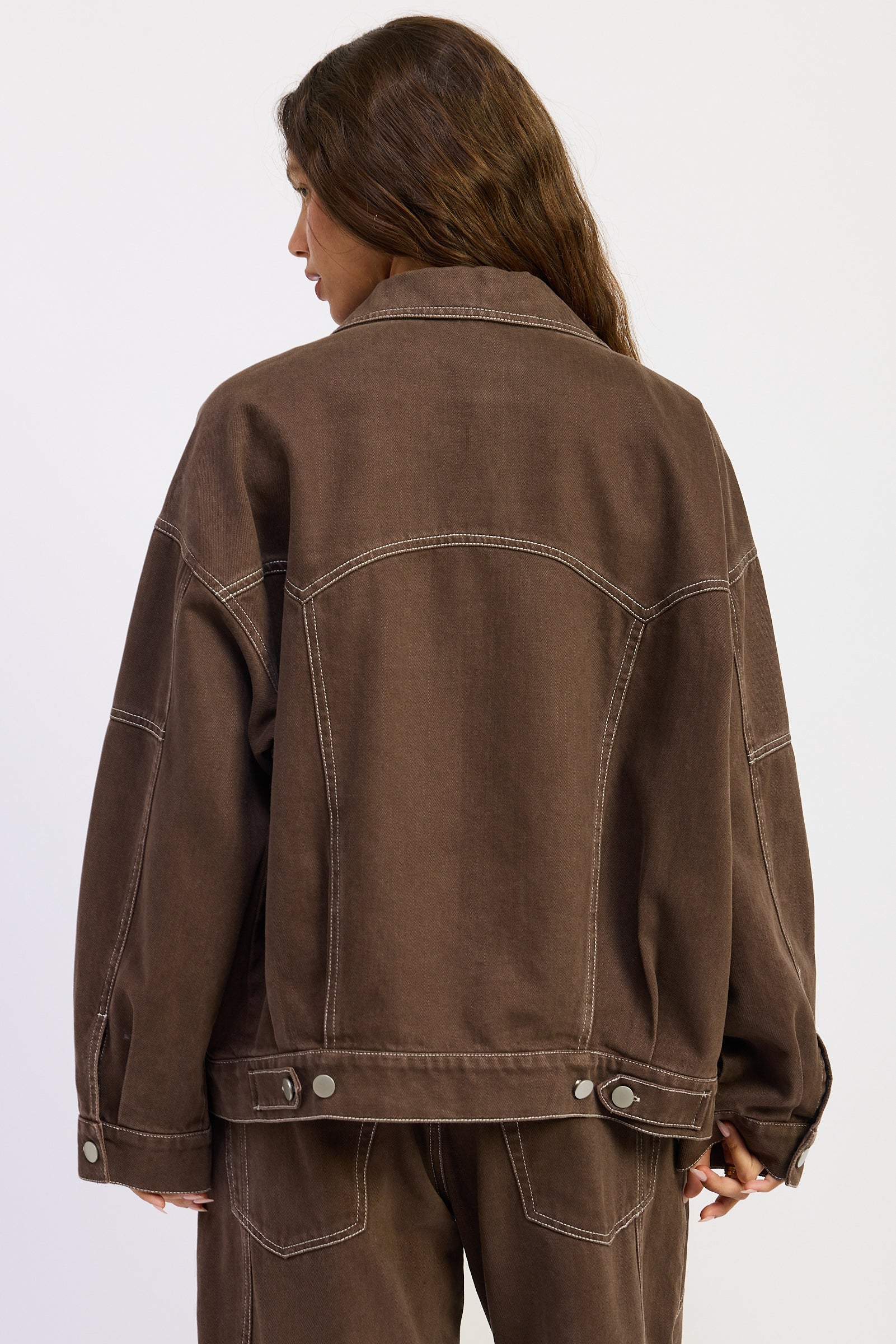 Emory Park | Zofia Oversized Twill Jacket