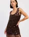 Emory Park | Bellezza Sequin Mini Dress