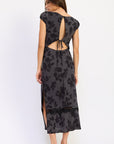 Emory Park Keziah Floral Maxi Dress – Black