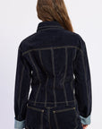 Emory Park Seralyn Dark-Wash Denim Jacket