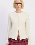 Emory Park | Kaia Soft Knit Button-Up Cardigan