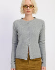 Emory Park | Kaia Soft Knit Button-Up Cardigan