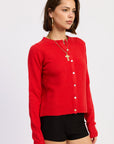 Emory Park | Kaia Soft Knit Button-Up Cardigan