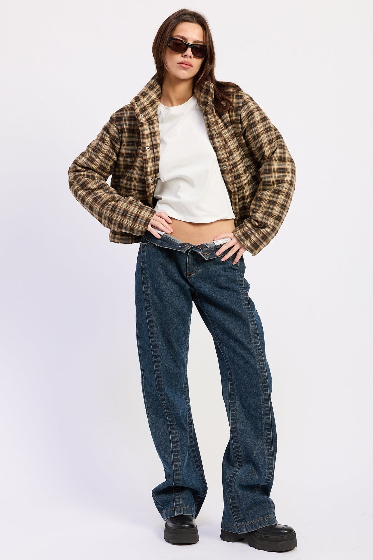 Emory Park Calliope Heritage Plaid Jacket