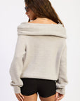 Emory Park | Nadia Off-Shoulder Sweater