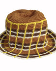 ISLAND TANNING Plaid Crochet Hat - My Pampered Life Seattle