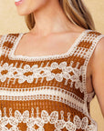 Flying Tomato Wishful Thinking Crochet Top