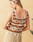 Flying Tomato Wishful Thinking Crochet Top