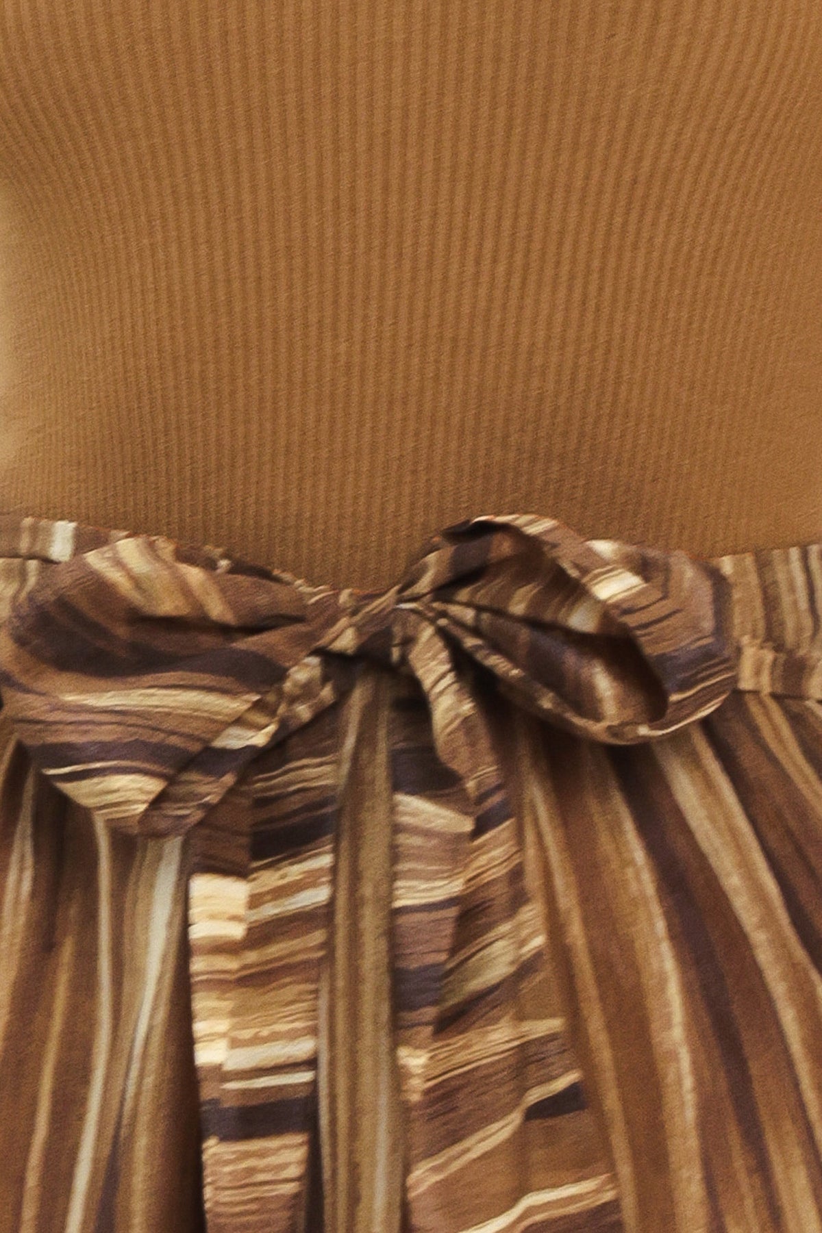 Flying Tomato Golden Quill Sweater Midi Dress