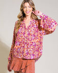 Flying Tomato Urban Elegance Woven Top