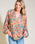 Flying Tomato Urban Elegance Woven Top