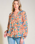 Flying Tomato Urban Elegance Woven Top