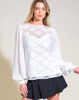 Flying Tomato Weekend Wanderer Woven Top