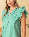 Flying Tomato Riviera Retreat Woven Top