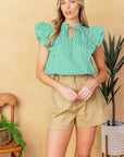 Flying Tomato Riviera Retreat Woven Top