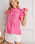 Flying Tomato Push The Limit Woven Top