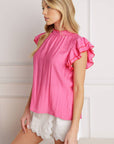 Flying Tomato Push The Limit Woven Top