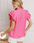 Flying Tomato Push The Limit Woven Top