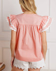 Flying Tomato Feel The Rush Woven Top