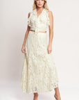 Ballet Muse Woven Lace Top