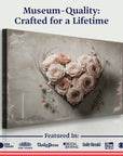Floral Heart Wall Art