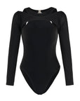 JUPITER Open-back Recycled Two-piece Swimsuit In Black