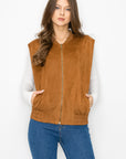 Allison Suede Vest