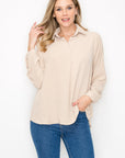 Wanda Woven Crepe Top