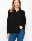 Wanda Woven Crepe Top