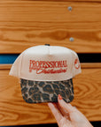 Professional Repeater of Instructions - Leopard Vintage Hat