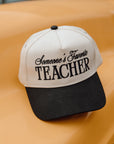 Someone's Favorite Teacher - Black Vintage Trucker Hat