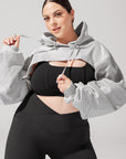 POPFLEX Full Size Cloud Shruggie - Heather Grey