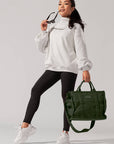 Sloane Tote- Jungle Green