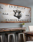 Angus Ranch Sign III