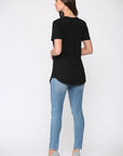 Kendall Modal Knit Crew Neck Top