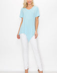 Kendall Modal Knit V Neck Top