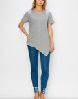 Kendall Modal Knit V Neck Top