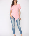 Kendall Modal Knit V Neck Top