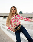 Wild Rose Button Up