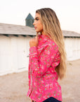 Rebel Rose Button Up