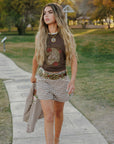 Gingham Rodeo Shorts