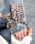 Key Ring ID Wallet Zip Bracelet