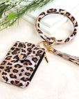 Key Ring ID Wallet Zip Bracelet
