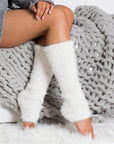 Eyelash Leg Warmers