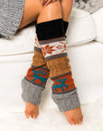 Nordic Snowflake Leg Warmer