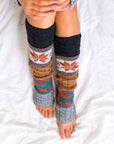 Nordic Snowflake Leg Warmer