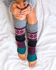 Nordic Snowflake Leg Warmer