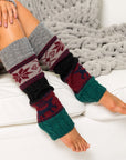 Nordic Snowflake Leg Warmer