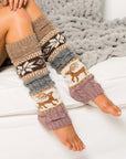 Nordic Snowflake Leg Warmer